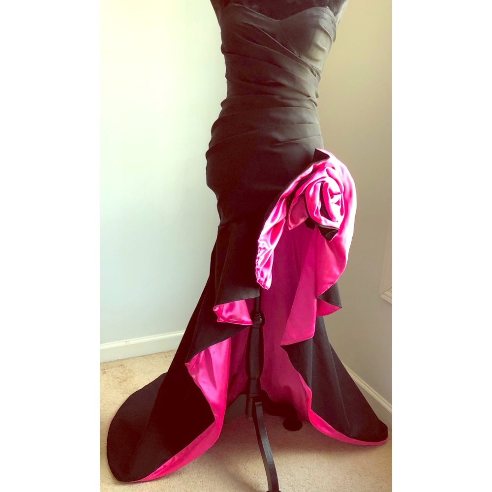 Hi-Low Formal Dress with Train